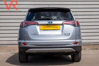 USED 2018 68 TOYOTA RAV4 2.5 VVT-h Design SUV 5dr Petrol Hybrid CVT 4WD Euro 6 (s/s) (197 ps) Bluetooth + Cooled Seats + Roof Rails