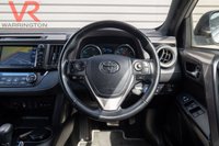 USED 2018 68 TOYOTA RAV4 2.5 VVT-h Design SUV 5dr Petrol Hybrid CVT 4WD Euro 6 (s/s) (197 ps) Bluetooth + Cooled Seats + Roof Rails