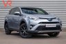 USED 2018 68 TOYOTA RAV4 2.5 VVT-h Design SUV 5dr Petrol Hybrid CVT 4WD Euro 6 (s/s) (197 ps) Bluetooth + Cooled Seats + Roof Rails