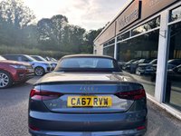 USED 2018 67 AUDI A5 CABRIOLET 2.0 TFSI S line Convertible 2dr Petrol S Tronic Euro 6 (s/s) (190 ps) A FINE EXAMPLE THROUGHOUT