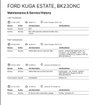 USED 2023 23 FORD KUGA 2.5h Duratec Vignale SUV 5dr Petrol Hybrid CVT Euro 6 (s/s) (190 ps) ONE OWNER FROM NEW