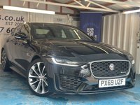 USED 2019 69 JAGUAR XE 2.0 P250i R-Dynamic HSE Saloon 4dr Petrol Auto Euro 6 (s/s) (250 ps)+2 KEYS+FSH+REAR CAMERA+CRUISE+HEATED LEATHER SEATS+ALLOYS+MEDIA+MERIDIAN SOUND+APPLECARPLAY+FOLDING MIRRORS+BLUETOOTH+AIRCON+USB+AUX+DAB+ 2 KEYS+FSH+REAR CAMERA+CRUISE+HEATED LEATHER SEATS+ALLOYS+MEDIA+MERIDIAN SOUND+APPLECARPLAY+FOLDING MIRRORS+BLUETOOTH+AIRCON+USB+AUX+DAB+HPI CLEAR