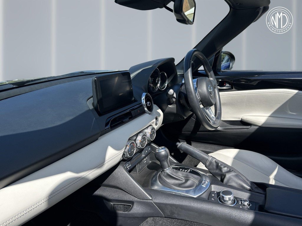 USED 2022 72 MAZDA MX-5 RF 2.0 SKYACTIV-G GT Sport Tech Auto Euro 6 (s/s) 2dr 9.9%APR STONE NAPPA LEATHER