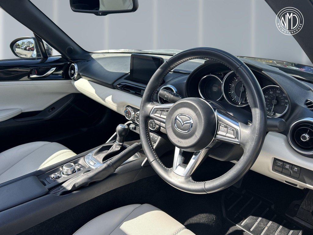 USED 2022 72 MAZDA MX-5 RF 2.0 SKYACTIV-G GT Sport Tech Auto Euro 6 (s/s) 2dr 9.9%APR STONE NAPPA LEATHER