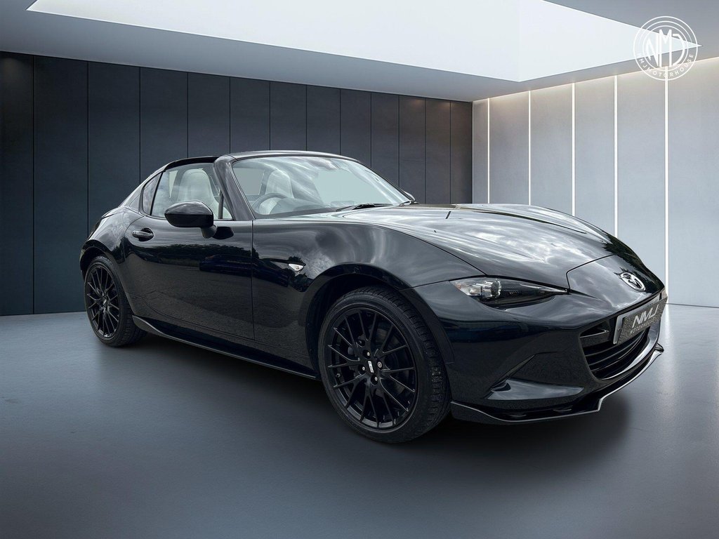 USED 2022 72 MAZDA MX-5 RF 2.0 SKYACTIV-G GT Sport Tech Auto Euro 6 (s/s) 2dr 9.9%APR STONE NAPPA LEATHER