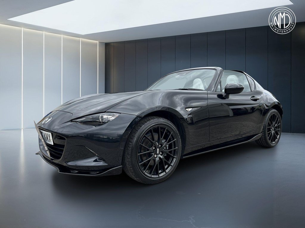 USED 2022 72 MAZDA MX-5 RF 2.0 SKYACTIV-G GT Sport Tech Auto Euro 6 (s/s) 2dr 9.9%APR STONE NAPPA LEATHER