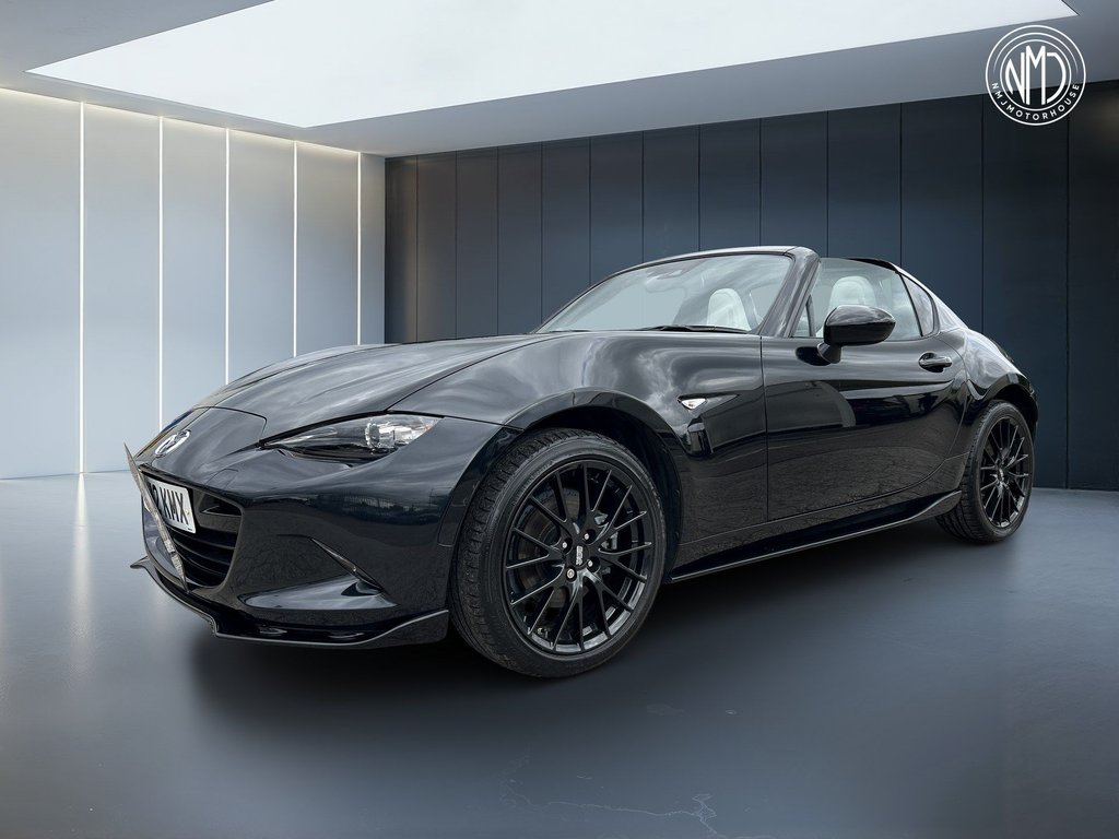 USED 2022 72 MAZDA MX-5 RF 2.0 SKYACTIV-G GT Sport Tech Auto Euro 6 (s/s) 2dr 9.9%APR STONE NAPPA LEATHER