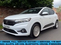 2022 DACIA SANDERO 1.0 TCe Comfort Hatchback 5dr Petrol Manual Euro 6 (s/s) (90 ps) &pound;9500.00