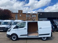 USED 2019 69 FORD TRANSIT CUSTOM 2.0 TDCI T300 LEADER ECOBLUE L1 H1 SWB LOW ROOF. 105BHP. 67K MILES. FINANCE. PX 1 OWNER EURO 6 ULEZ. LOW 67K MILES. FINANCE. PX.