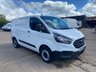 USED 2019 69 FORD TRANSIT CUSTOM 2.0 TDCI T300 LEADER ECOBLUE L1 H1 SWB LOW ROOF. 105BHP. 67K MILES. FINANCE. PX 1 OWNER EURO 6 ULEZ. LOW 67K MILES. FINANCE. PX.