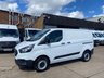 USED 2019 69 FORD TRANSIT CUSTOM 2.0 TDCI T300 LEADER ECOBLUE L1 H1 SWB LOW ROOF. 105BHP. 67K MILES. FINANCE. PX 1 OWNER EURO 6 ULEZ. LOW 67K MILES. FINANCE. PX.