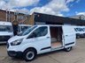 USED 2019 69 FORD TRANSIT CUSTOM 2.0 TDCI T300 LEADER ECOBLUE L1 H1 SWB LOW ROOF. 105BHP. 67K MILES. FINANCE. PX 1 OWNER EURO 6 ULEZ. LOW 67K MILES. FINANCE. PX.