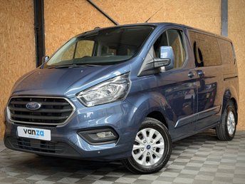 2022 FORD TRANSIT CUSTOM 2.0 300 EcoBlue Limited Crew Van Double Cab 5dr Diesel Manual L1 H1 Euro 6 (s/s) (6 Seat) (130 ps) &pound;15950.00