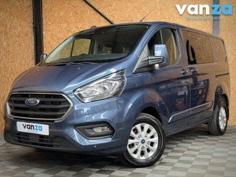 2022 FORD TRANSIT CUSTOM 2.0 300 EcoBlue Limited Crew Van Double Cab 5dr Diesel Manual L1 H1 Euro 6 (s/s) (6 Seat) (130 ps) £15950.00