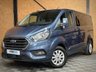 USED 2022 71 FORD TRANSIT CUSTOM 2.0 300 EcoBlue Limited Crew Van Double Cab 5dr Diesel Manual L1 H1 Euro 6 (s/s) (6 Seat) (130 ps) 6 SEATER | TWIN SLIDING DOORS | REVERSE CAM | CAR PLAY | ADAPTIVE CRUISE | LANE KEEPING |
