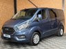 USED 2022 71 FORD TRANSIT CUSTOM 2.0 300 EcoBlue Limited Crew Van Double Cab 5dr Diesel Manual L1 H1 Euro 6 (s/s) (6 Seat) (130 ps) 6 SEATER | TWIN SLIDING DOORS | REVERSE CAM | CAR PLAY | ADAPTIVE CRUISE | LANE KEEPING |