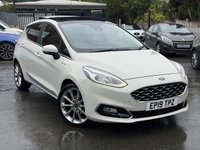 USED 2019 19 FORD FIESTA 1.0T EcoBoost GPF Vignale Hatchback 5dr Petrol Auto Euro 6 (s/s) (100 ps) PAN ROOF + REV CAMERA
