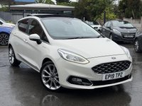 USED 2019 19 FORD FIESTA 1.0T EcoBoost GPF Vignale Hatchback 5dr Petrol Auto Euro 6 (s/s) (100 ps) PAN ROOF + REV CAMERA