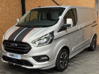 USED 2021 21 FORD TRANSIT CUSTOM 2.0 310 EcoBlue Sport Panel Van 5dr Diesel Auto L1 H1 Euro 6 (s/s) (185 ps) 1 OWNER - 2 KEYS - TAILGATE - SPORT MODEL - CAM -