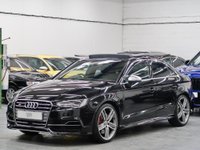 USED 2014 14 AUDI S3 2.0 TFSI Saloon 4dr Petrol S Tronic quattro Euro 6 (s/s) (300 ps) PAN ROOF + ACC + B&O + R/CAM