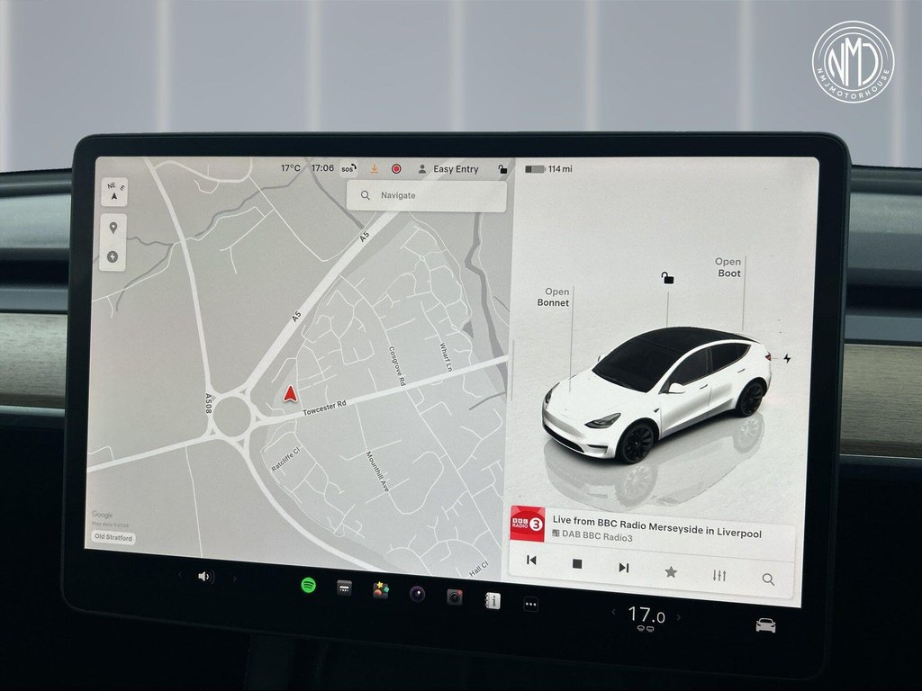 USED 2022 22 TESLA MODEL Y (Dual Motor) Long Range Auto 4WDE 5dr 9.9%APR 20" ALLOYS BLACK INT