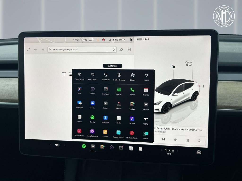 USED 2022 22 TESLA MODEL Y (Dual Motor) Long Range Auto 4WDE 5dr 9.9%APR 20" ALLOYS BLACK INT