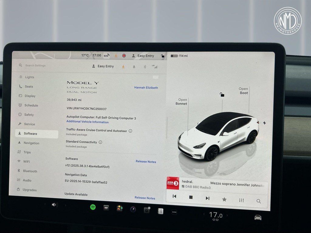 USED 2022 22 TESLA MODEL Y (Dual Motor) Long Range Auto 4WDE 5dr 9.9%APR 20" ALLOYS BLACK INT