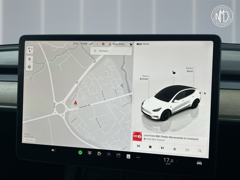 USED 2022 22 TESLA MODEL Y (Dual Motor) Long Range Auto 4WDE 5dr 9.9%APR 20" ALLOYS BLACK INT