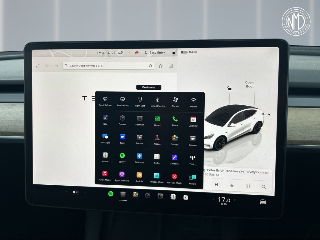 USED 2022 22 TESLA MODEL Y (Dual Motor) Long Range Auto 4WDE 5dr 9.9%APR 20" ALLOYS BLACK INT