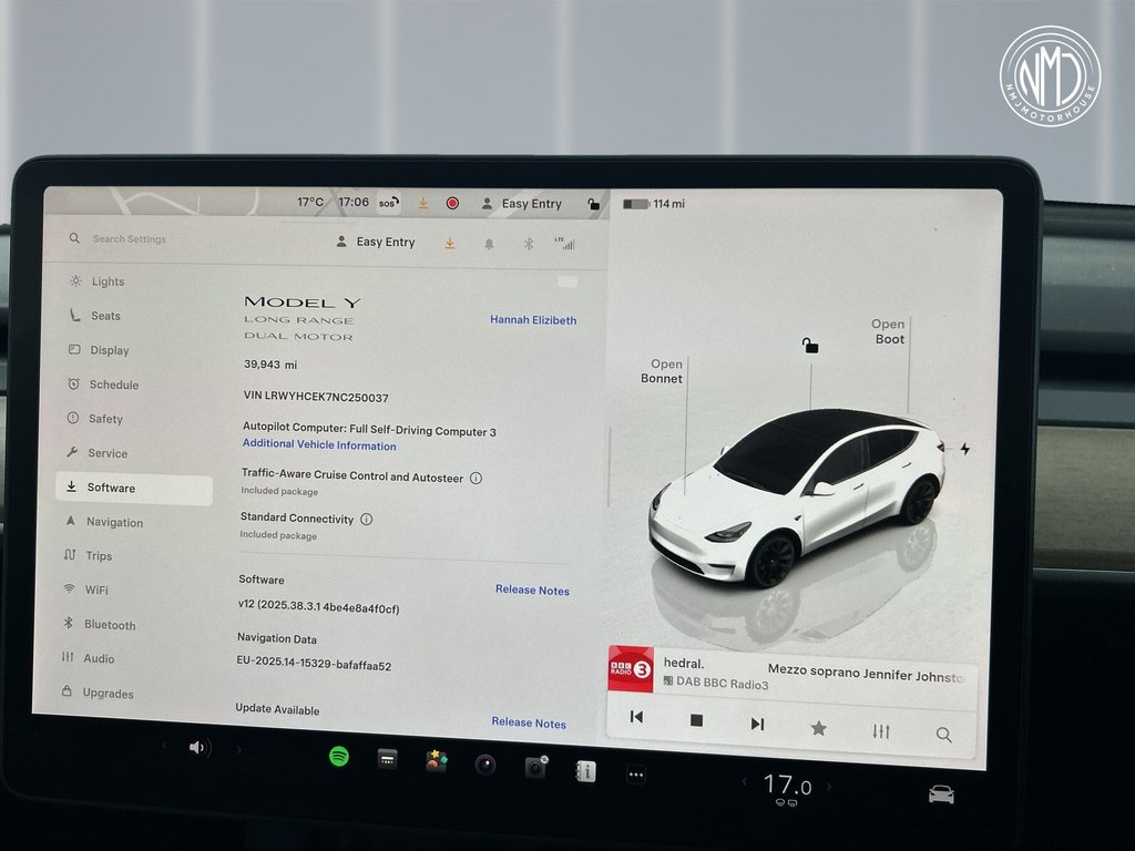 USED 2022 22 TESLA MODEL Y (Dual Motor) Long Range Auto 4WDE 5dr 9.9%APR 20" ALLOYS BLACK INT