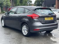 USED 2015 65 FORD FOCUS 1.0T EcoBoost Zetec Hatchback 5dr Petrol Auto Euro 6 (s/s) (125 ps) AUTO + SENSORS