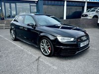 USED 2015 65 AUDI S3 2.0 TFSI Sportback 5dr Petrol S Tronic quattro Euro 6 (s/s) (300 ps) LOW MILES, GREAT SPEC, QUATTRO, AUTO