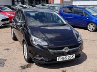 USED 2015 65 VAUXHALL CORSA 1.4i ecoFLEX Energy Hatchback 5dr Petrol Manual Euro 6 (a/c) (90 ps) FSH + IDEAL FIRST CAR + LOW INSURANCE + SENSORS