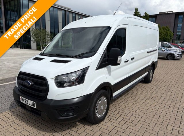 View our Ford Transit 350 LEADER 2.0EcoBlue EU6 S/S FWD L3 H2 130ps *AIRCON*E/W*TOW BAR*BLUETOOTH*