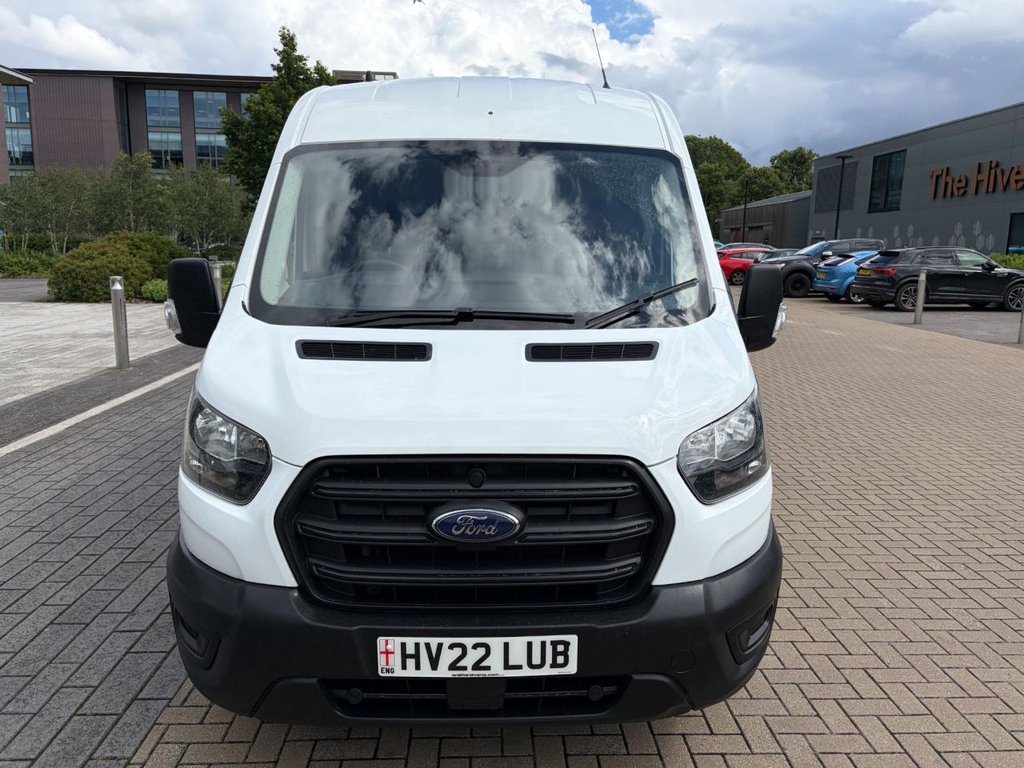 USED 2022 22 FORD TRANSIT 350 LEADER 2.0EcoBlue EU6 S/S FWD L3 H2 130ps *AIRCON*E/W*TOW BAR*BLUETOOTH* L3H2-AIRCON-E/W-EU6-BLUETOOTH