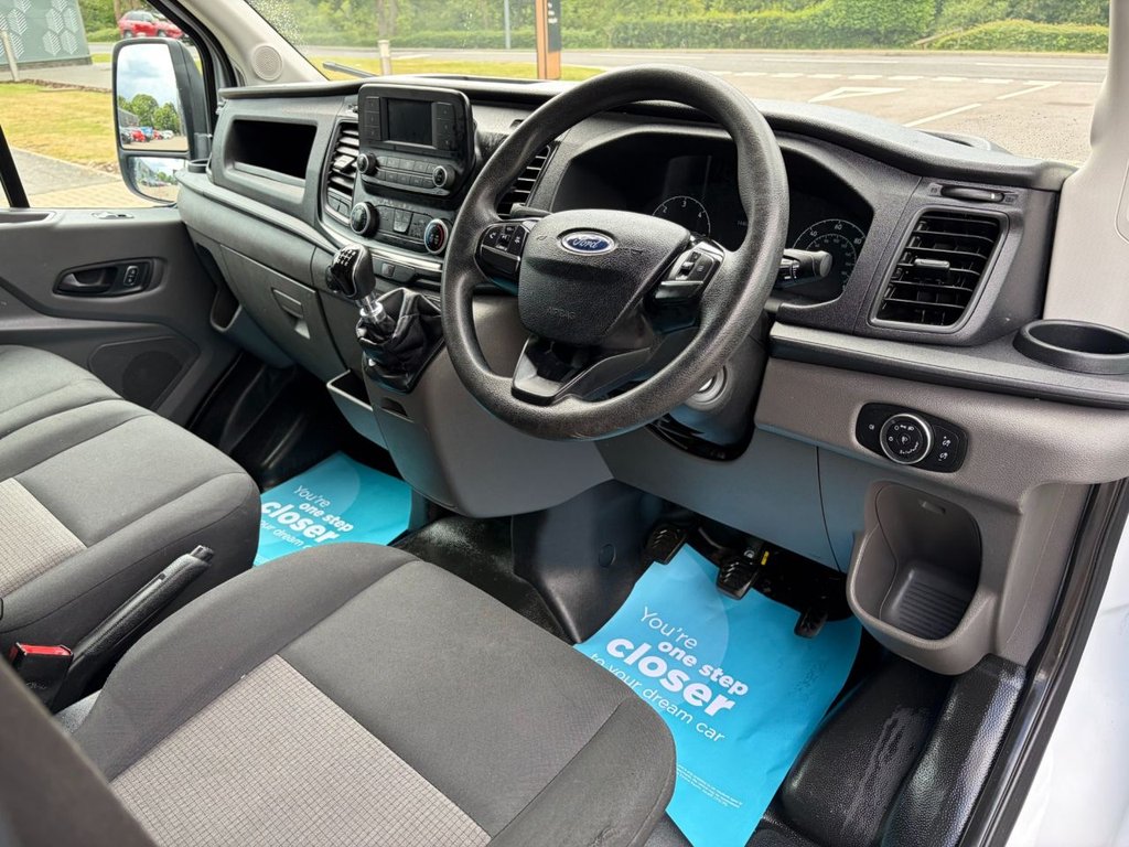 USED 2022 22 FORD TRANSIT 350 LEADER 2.0EcoBlue EU6 S/S FWD L3 H2 130ps *AIRCON*E/W*TOW BAR*BLUETOOTH* L3H2-AIRCON-E/W-EU6-BLUETOOTH