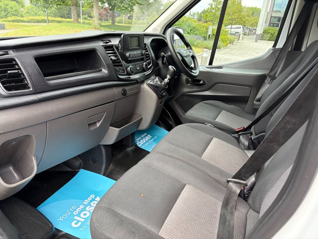 USED 2022 22 FORD TRANSIT 350 LEADER 2.0EcoBlue EU6 S/S FWD L3 H2 130ps *AIRCON*E/W*TOW BAR*BLUETOOTH* L3H2-AIRCON-E/W-EU6-BLUETOOTH