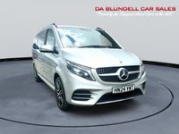 USED 2024 24 MERCEDES-BENZ V-CLASS 2.0 V220d AMG Line MPV 5dr Diesel G-Tronic+ Euro 6 (s/s) XLWB (163 ps) 1 OWNER+VATQ+360 CAM+WARRANTY