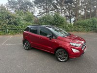 USED 2018 68 FORD ECOSPORT 1.0T EcoBoost ST-Line SUV 5dr Petrol Manual Euro 6 (s/s) (100 ps) 