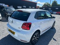 USED 2017 17 VOLKSWAGEN POLO 1.2 TSI BlueMotion Tech beats Hatchback 5dr Petrol Manual Euro 6 (s/s) (90 ps) 12 MONTHS MOT AND FULL ENGINE SERVICE ON EVERY CAR!!!