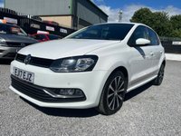 USED 2017 17 VOLKSWAGEN POLO 1.2 TSI BlueMotion Tech beats Hatchback 5dr Petrol Manual Euro 6 (s/s) (90 ps) 12 MONTHS MOT AND FULL ENGINE SERVICE ON EVERY CAR!!!