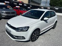USED 2017 17 VOLKSWAGEN POLO 1.2 TSI BlueMotion Tech beats Hatchback 5dr Petrol Manual Euro 6 (s/s) (90 ps) 12 MONTHS MOT AND FULL ENGINE SERVICE ON EVERY CAR!!!