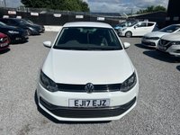 USED 2017 17 VOLKSWAGEN POLO 1.2 TSI BlueMotion Tech beats Hatchback 5dr Petrol Manual Euro 6 (s/s) (90 ps) 12 MONTHS MOT AND FULL ENGINE SERVICE ON EVERY CAR!!!