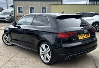 USED 2016 65 AUDI A3 1.4 TFSI CoD S line Hatchback 3dr Petrol S Tronic Euro 6 (s/s) (Nav) (150 ps) - SAT NAV - PART LEATHER - BLUETOOTH - P/SENSORS - CRUISE - &pound;35 ROAD TAX