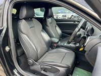 USED 2016 65 AUDI A3 1.4 TFSI CoD S line Hatchback 3dr Petrol S Tronic Euro 6 (s/s) (Nav) (150 ps) - SAT NAV - PART LEATHER - BLUETOOTH - P/SENSORS - CRUISE - &pound;35 ROAD TAX