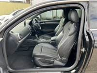 USED 2016 65 AUDI A3 1.4 TFSI CoD S line Hatchback 3dr Petrol S Tronic Euro 6 (s/s) (Nav) (150 ps) - SAT NAV - PART LEATHER - BLUETOOTH - P/SENSORS - CRUISE - &pound;35 ROAD TAX