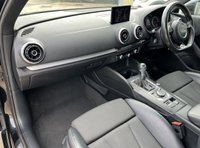 USED 2016 65 AUDI A3 1.4 TFSI CoD S line Hatchback 3dr Petrol S Tronic Euro 6 (s/s) (Nav) (150 ps) - SAT NAV - PART LEATHER - BLUETOOTH - P/SENSORS - CRUISE - &pound;35 ROAD TAX