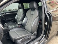USED 2016 65 AUDI A3 1.4 TFSI CoD S line Hatchback 3dr Petrol S Tronic Euro 6 (s/s) (Nav) (150 ps) - SAT NAV - PART LEATHER - BLUETOOTH - P/SENSORS - CRUISE - &pound;35 ROAD TAX