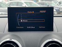USED 2016 65 AUDI A3 1.4 TFSI CoD S line Hatchback 3dr Petrol S Tronic Euro 6 (s/s) (Nav) (150 ps) - SAT NAV - PART LEATHER - BLUETOOTH - P/SENSORS - CRUISE - &pound;35 ROAD TAX