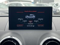 USED 2016 65 AUDI A3 1.4 TFSI CoD S line Hatchback 3dr Petrol S Tronic Euro 6 (s/s) (Nav) (150 ps) - SAT NAV - PART LEATHER - BLUETOOTH - P/SENSORS - CRUISE - &pound;35 ROAD TAX